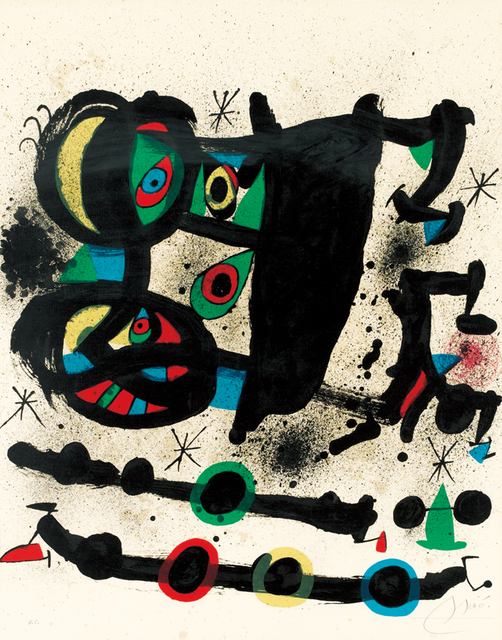  胡安·米罗 Joan Miró ——米罗海报展作品2